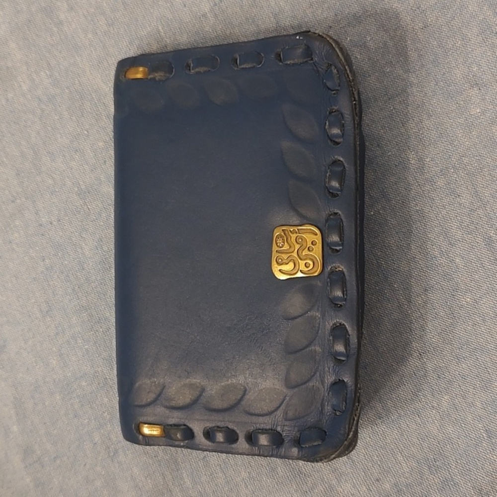 Sami-Amin Blue 🔵 Leather Bird Purse (Pouch)-Brass/Leather Used - Picture 2 of 6